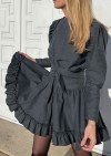 Robe Valentina - Gris