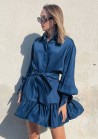 Robe Romee - Bleu acier