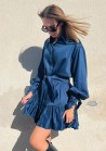 Robe Romee - Bleu acier