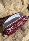 Trousse de toilette - Bandana Bordeaux